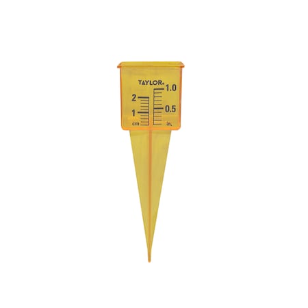 Taylor Taylor Rain Gauge/Sprinkler Stake 3 in. W X 5.31 in. L 2728
